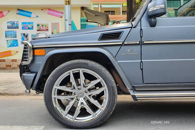 Cham mat Mercedes-AMG G55 