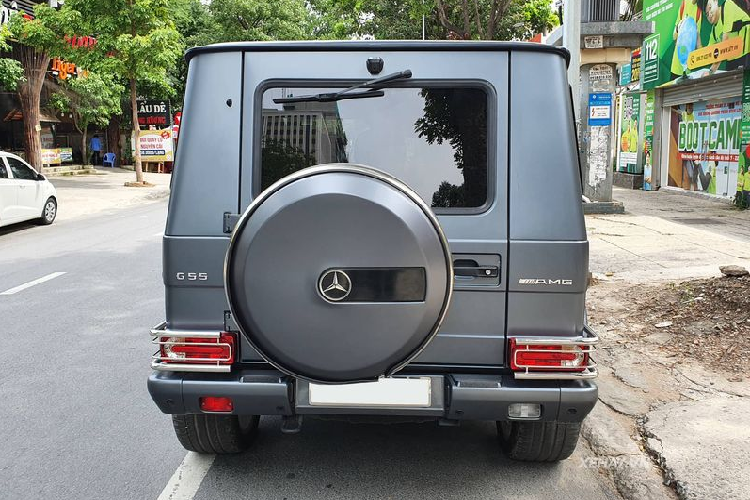 Cham mat Mercedes-AMG G55 