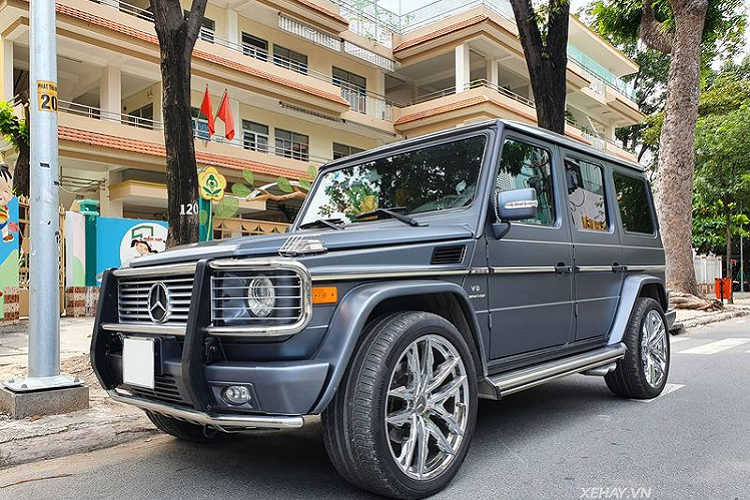 Cham mat Mercedes-AMG G55 