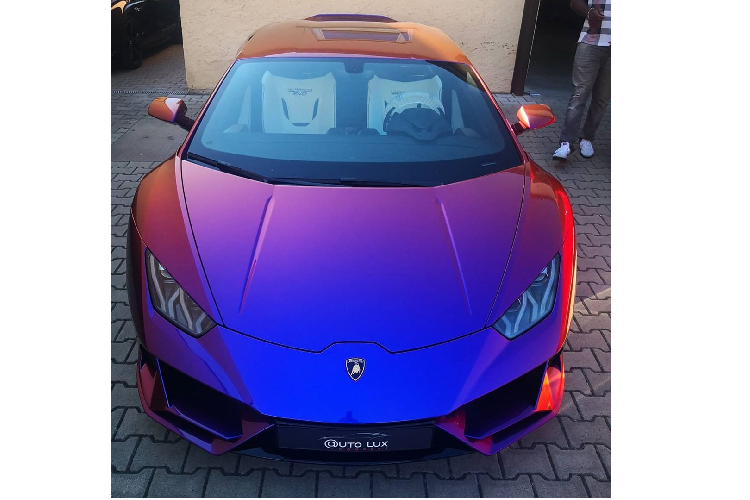 Sieu xe Lamborghini Huracan EVO so huu mau son 1,8 ty dong-Hinh-3