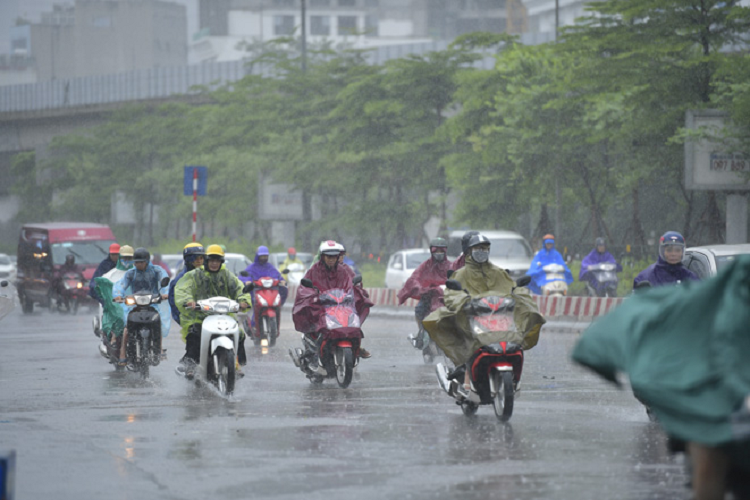 Thoi tiet ngay 4/8: Bac Bo tiep tuc mua to, co noi mua rat to