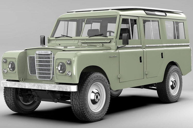 Land Rover Series III co do xe dien chao ban toi 4,3 ty dong