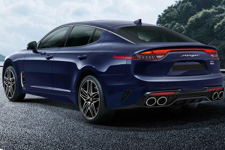 Kia Stinger 2021 lo dien, nang cap hang loat tu ngoai vao trong-Hinh-5