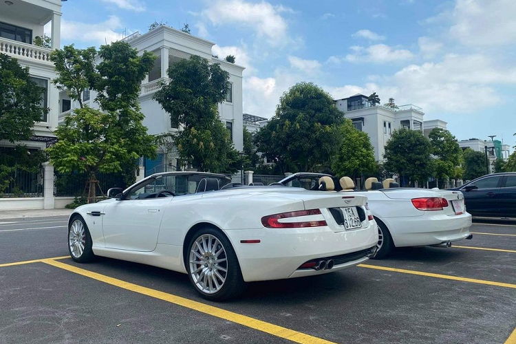 Aston Martin DB9 cua dai gia Trung Nguyen, 