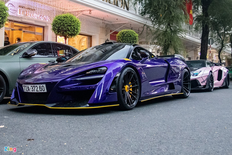 Chi tiet sieu xe McLaren 720S voi goi do doc nhat Viet Nam