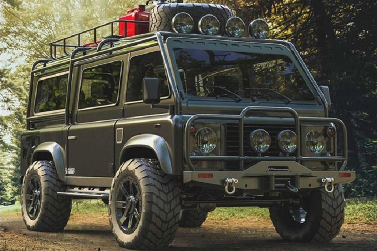 Land Rover Defender “bien hinh” van off-road trong mo cho dan phuot