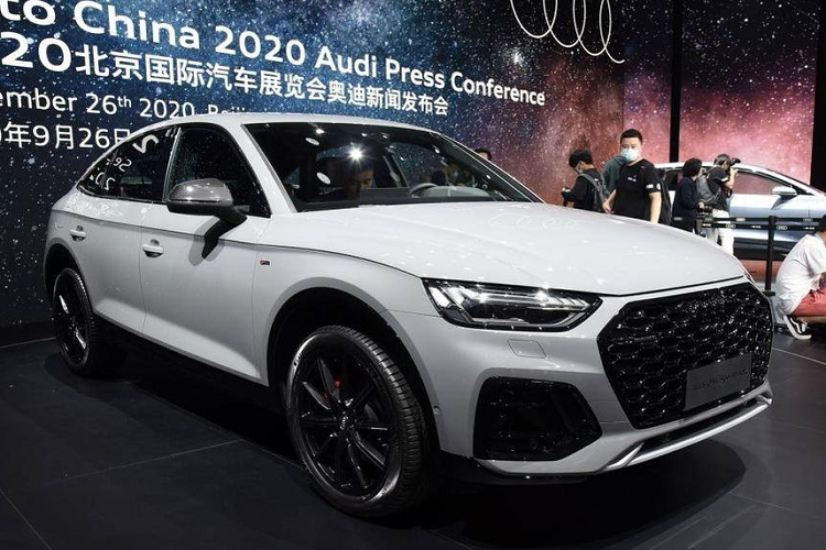 Audi Q5L Sportback 2021 tham vong “de bep” Mercedes-Benz GLC Coupe