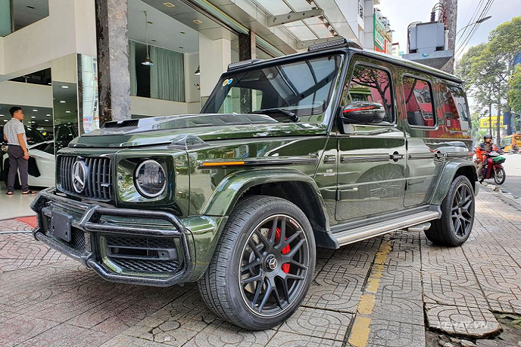 Mercedes-AMG G63 Brabus mau son hon 250 trieu o Sai Gon