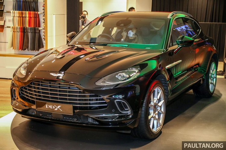 Sieu SUV Aston Martin DBX tu 4,7 ty tai Malaysia, sap ve Viet Nam