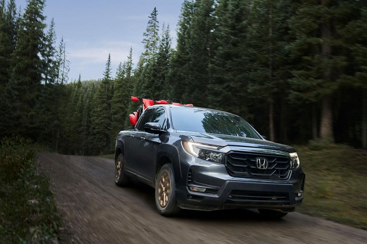 Honda Ridgeline 2021 trinh lang, 