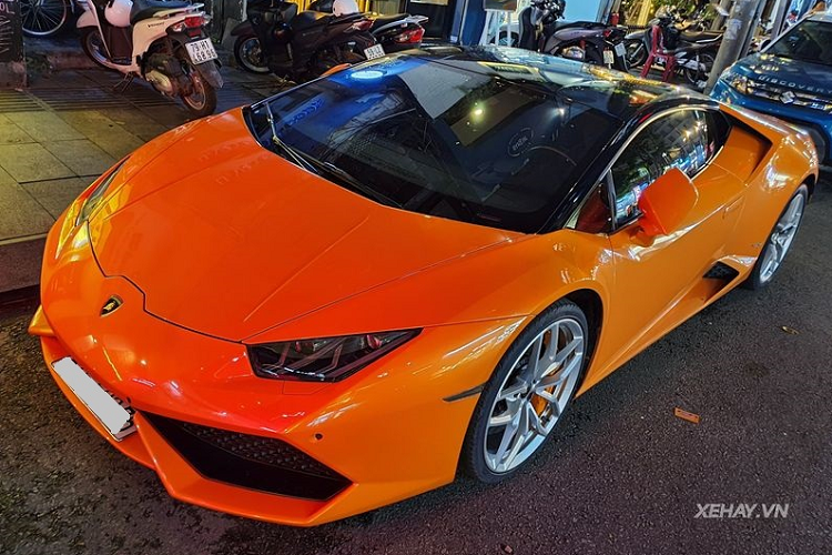 Lamborghini Huracan o Sai Gon 