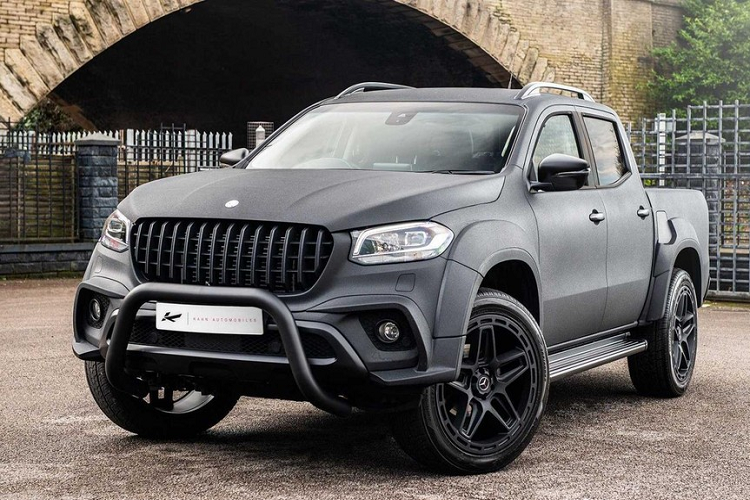 Ban tai Mercedes-Benz X-Class duoc dan choi lap cua chong dan