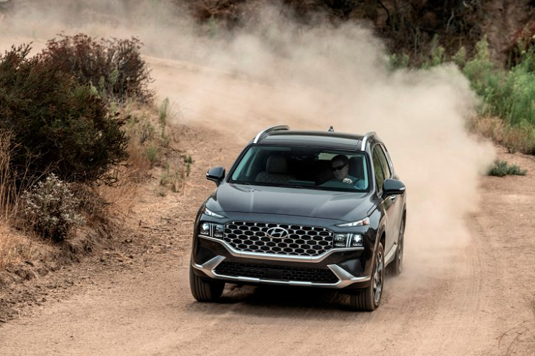 Xem chi tiet Hyundai SantaFe phien ban nang cap 2021