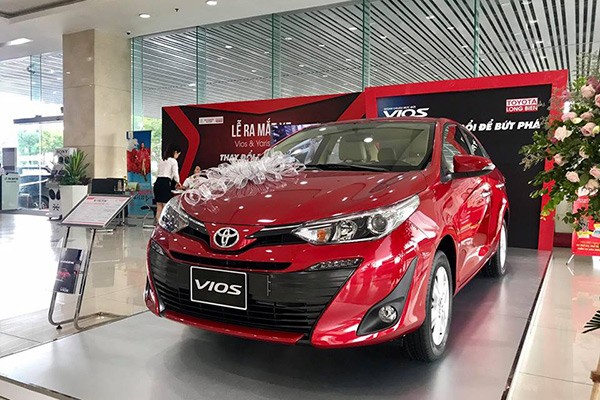 Toyota Vios tai Viet Nam bat ngo duoc dai ly giam 25 trieu dong