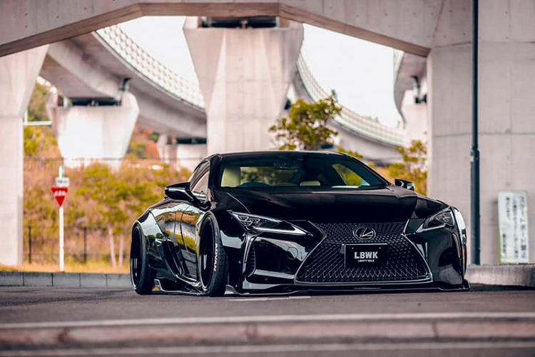 Lexus LC500 gay soc voi goi do Liberty Walk “let dat”-Hinh-7