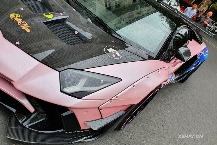 Ngam Lamborghini Aventador mau huong doc nhat tai Viet Nam-Hinh-5