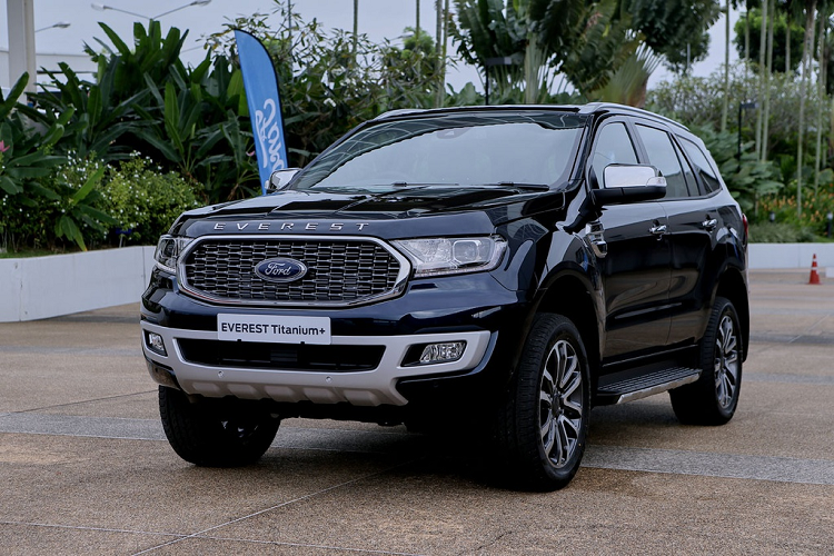 Ford Everest 2021 tu 968 trieu tai Thai Lan, sap ve Viet Nam