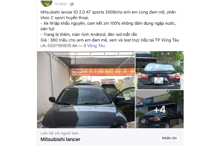 Mitsubishi Lancer IO chay 10 nam tai Viet Nam, hon 300 trieu dong-Hinh-4