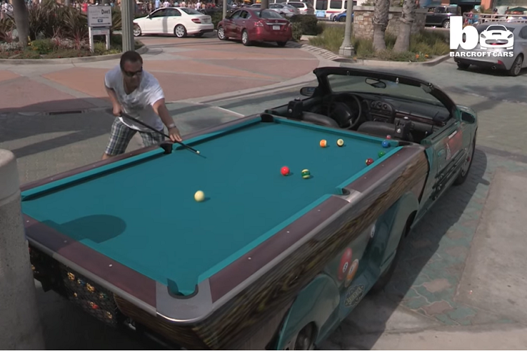 Pool Table Car - xe do kiem “ban bi-a” doc nhat vo nhi tren doi-Hinh-10