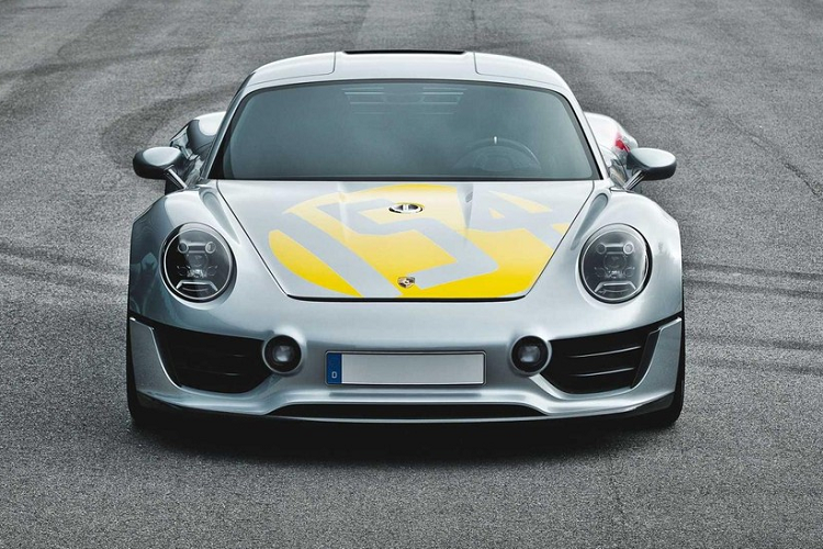 Sieu xe Porsche Le Mans Living Legend dong co V8 