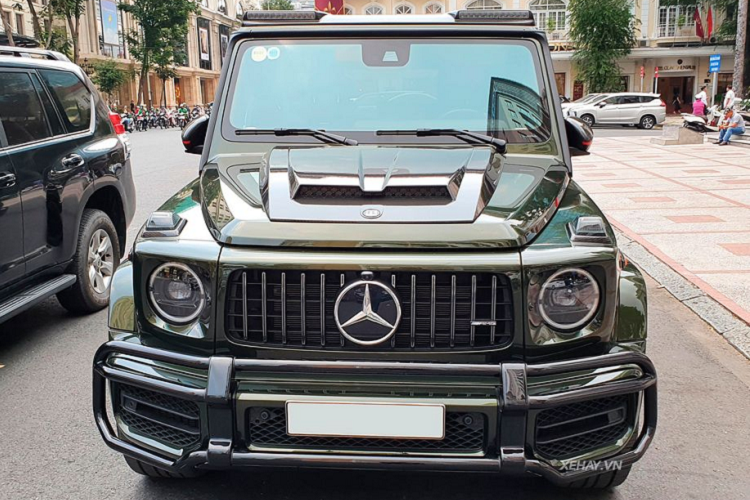 Mercedes-AMG G63, son xe bang 3 xe ga Honda SH o Sai Gon-Hinh-2