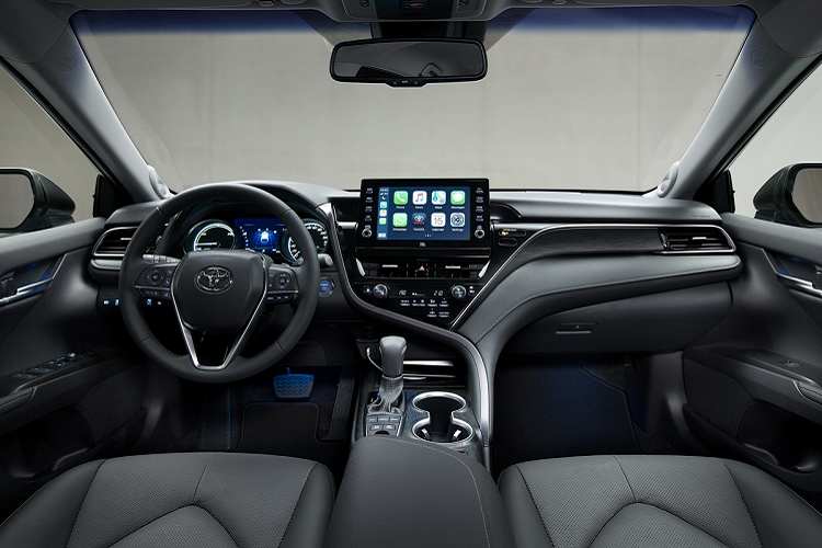Toyota Camry Hybrid 2021 nang cap cong nghe, chao chau Au-Hinh-5