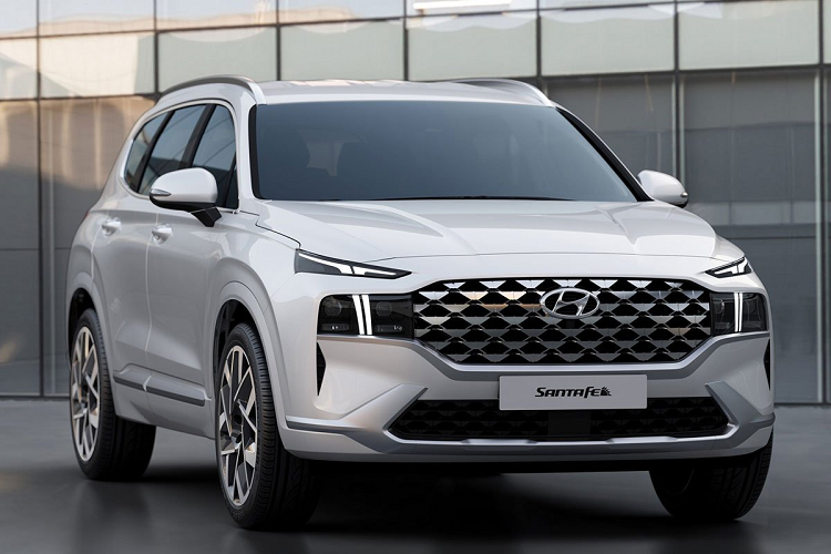 Hyundai SantaFe 2021 moi sap ban o Viet Nam co gi 