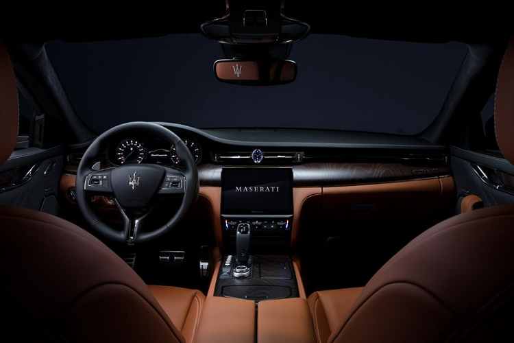 Maserati 2021 nang cap toan dien, man hinh trung tam to khong lo-Hinh-4