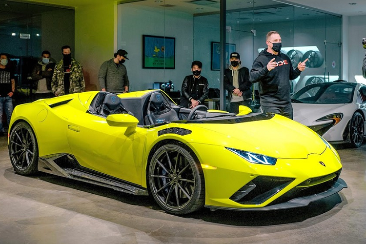 Ngam sieu xe Lamborghini Huracan Evo “Aperta” 840 ma luc, doc nhat