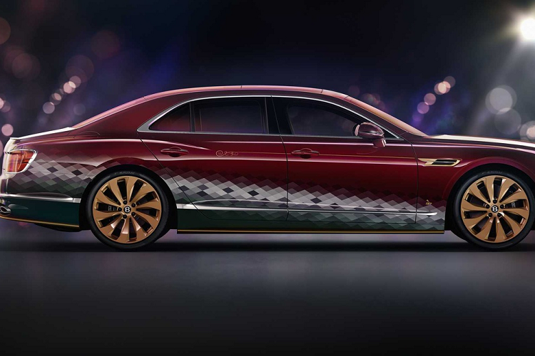 Ngam xe sieu sang Bentley Flying Spur danh cho ong gia Noel-Hinh-3