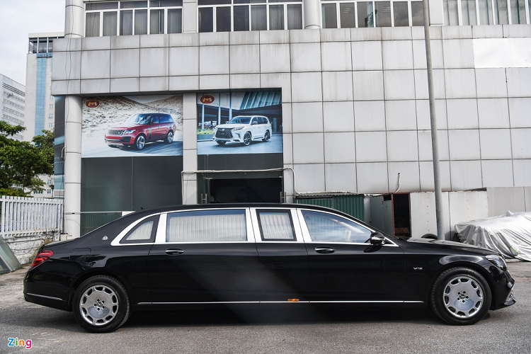 Mercedes-Maybach S650 Pullman 2020 tien ty dau tien ve Viet Nam-Hinh-3