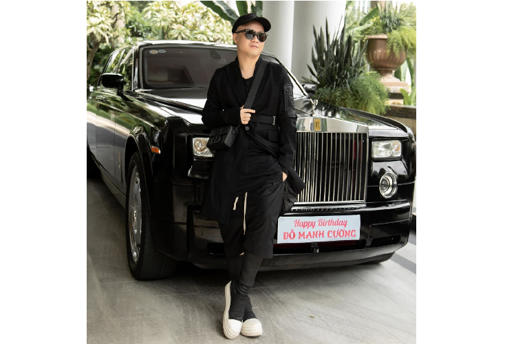 NTK Do Manh Cuong tu tang minh Rolls-Royce Phantom chuc ty