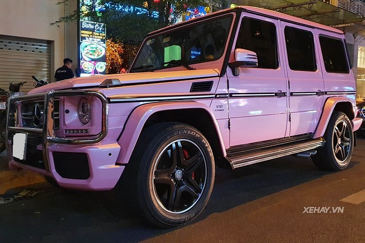 Mercedes-Benz G65 AMG hon 16 ty khoac “ao huong” o Sai Gon