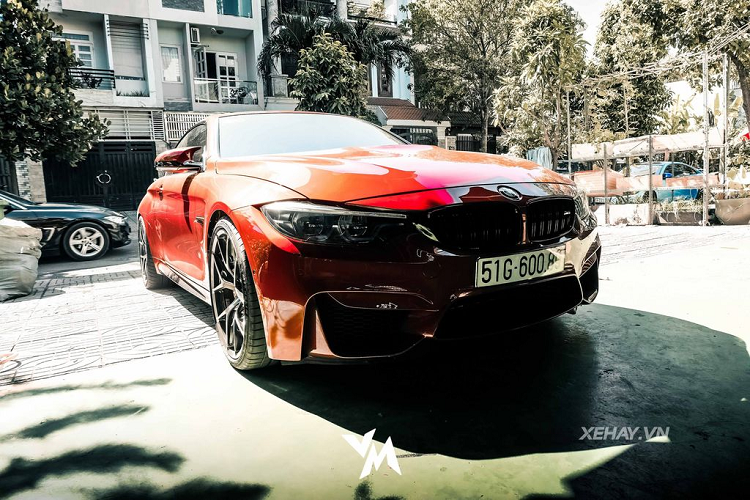 BMW M4 Convertible hang hiem “lot xac” day ca tinh o Sai Gon-Hinh-2