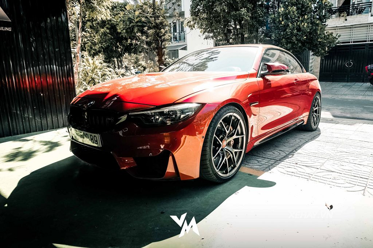 BMW M4 Convertible hang hiem “lot xac” day ca tinh o Sai Gon