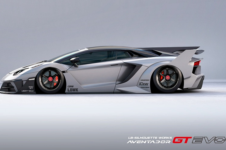 Lamborghini Aventador sieu ham ho voi goi do Liberty Walk-Hinh-5