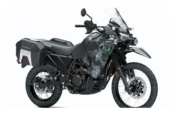 Kawasaki hoi sinh mau adventure tam trung KLR 650 2021