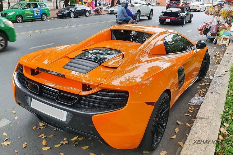 Sieu xe McLaren 650S Spider dau tien ve Viet Nam tai Sai Gon-Hinh-4