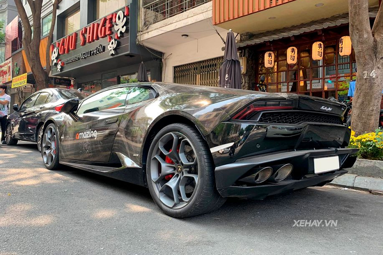 Sieu xe Lamborghini Huracan voi “bo canh” hoa van doc nhat Sai Gon-Hinh-5