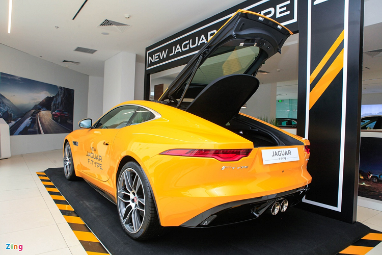 Jaguar F-Type 2021 tu 5,65 ty tai Viet Nam, 