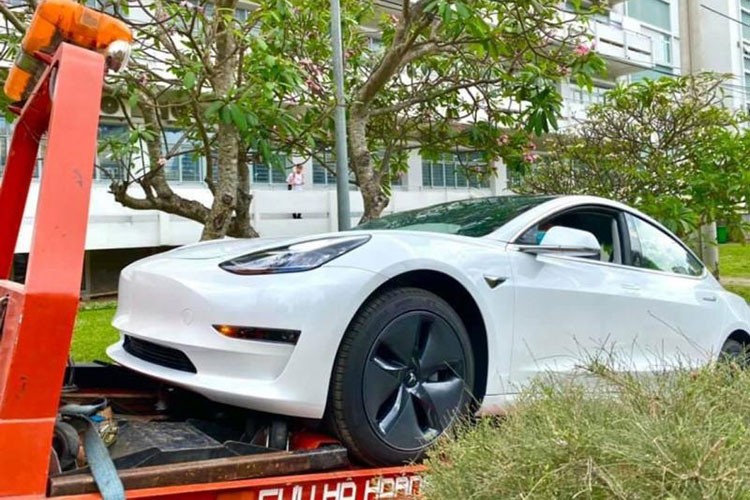 Xe Tesla Model 3 tien ty ve Viet Nam phuc vu sinh vien hoc tap-Hinh-4