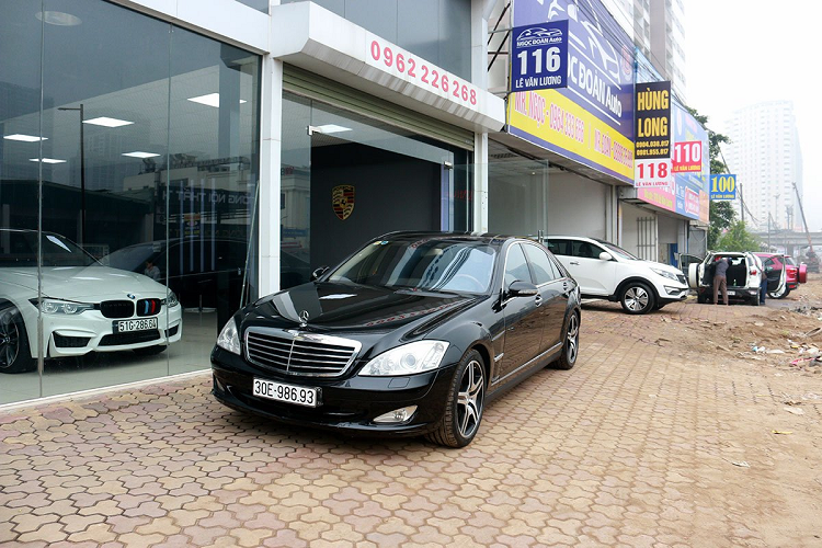 Mercedes Benz S550 2008 ban 900 trieu, dat ngang Lux A moi