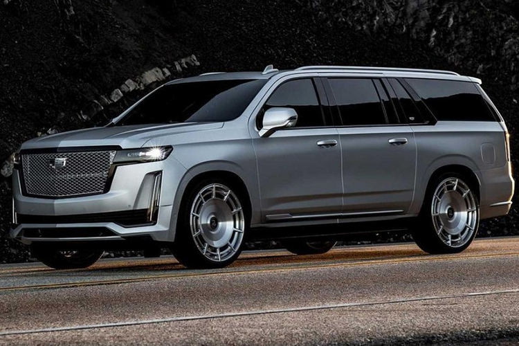 Dien kien “khung long” Cadillac Escalade cua co Kim sieu vong 3