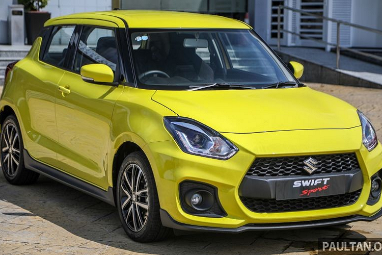 Suzuki Swift Sport tu 800 trieu dong tai Malaysia, co ve Viet Nam?