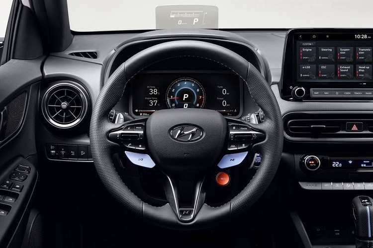Hyundai Kona N 2022 ra mat kem theo tinh nang tang cong suat-Hinh-5