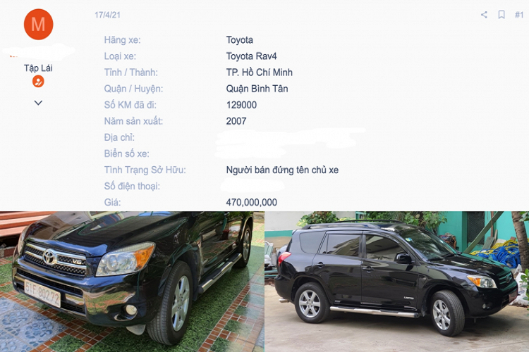 Co nen mua Toyota RAV4 doi 2007, chua toi 500 trieu o Sai Gon?-Hinh-6