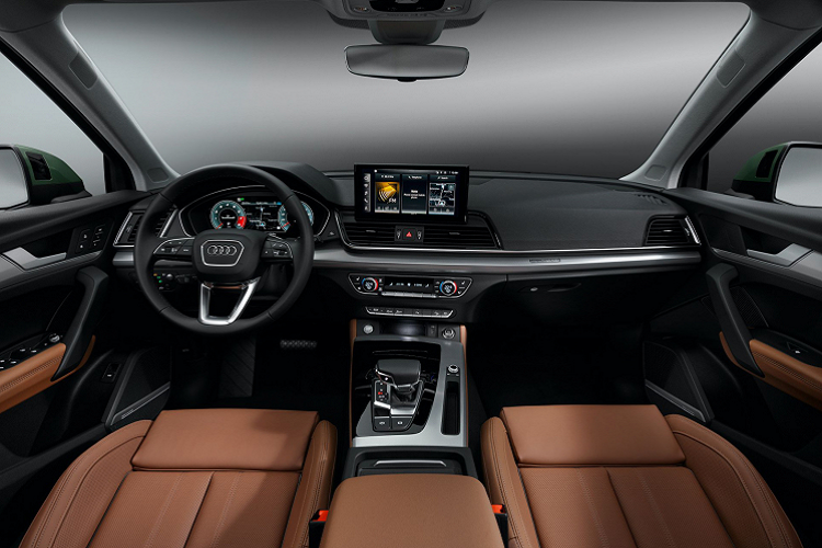 Audi Q5 mild hybrid 2021 chinh hang co mat tai Viet Nam-Hinh-4