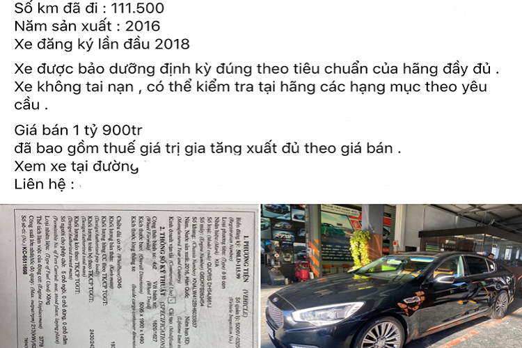 Kia Quoris chay 100.000 km, rao ban toi 1,9 ty tai Viet Nam-Hinh-3