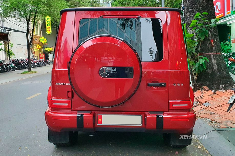 Mercedes-AMG G63 do ong xa dat ngang 2 xe Honda SH o Sai Gon-Hinh-3