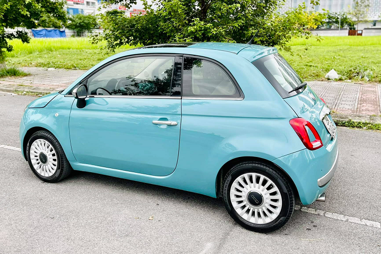 Fiat 500 chay 10 nam, tu tin chao ban 460 trieu tai Ha Noi-Hinh-7